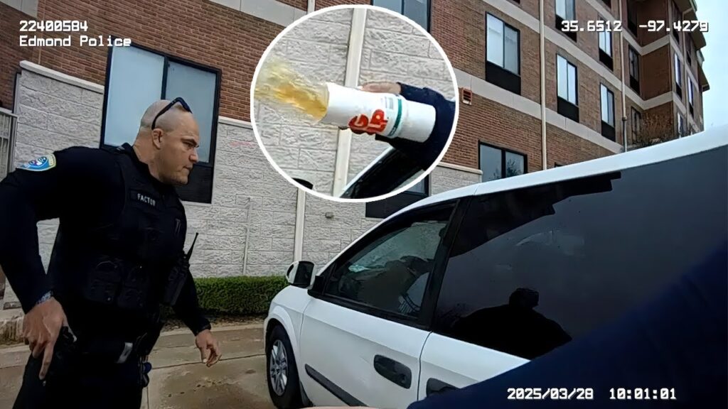 When Throwing Pee on Officers Doesn’t End Well